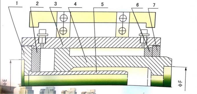 Brug die het Beklemtonen Hydraulische Monohefboom trekken