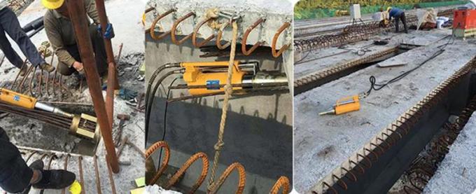 Brug die het Beklemtonen Hydraulische Monohefboom trekken