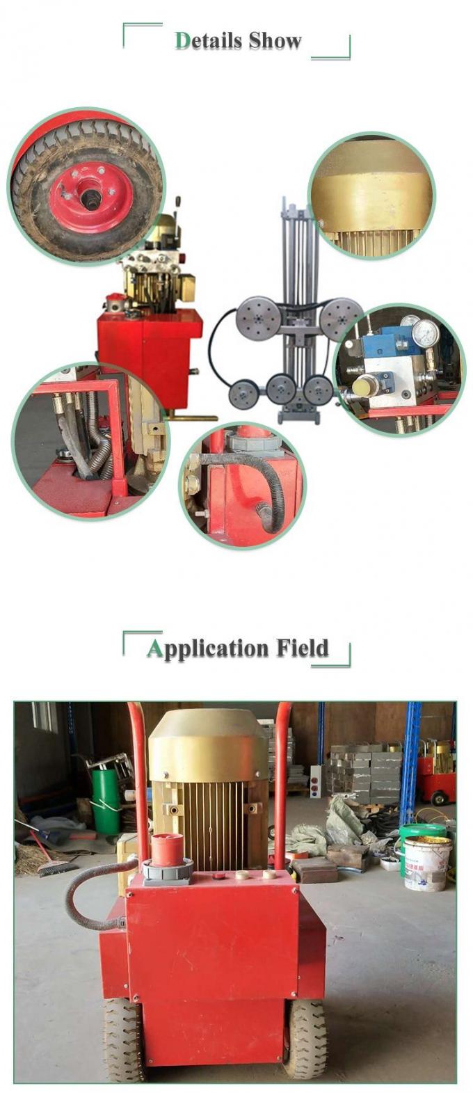 Hydraulisch Klein Diamond Wire Saw Machine 2