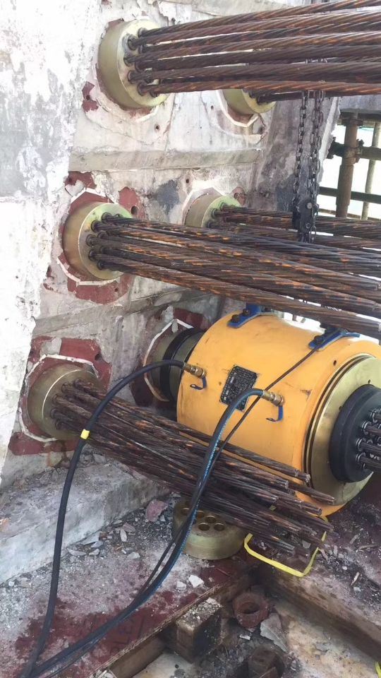 Hydraulische Postspanningshefboom voor het Beklemtonen de Bundels van PC in Brugbouw